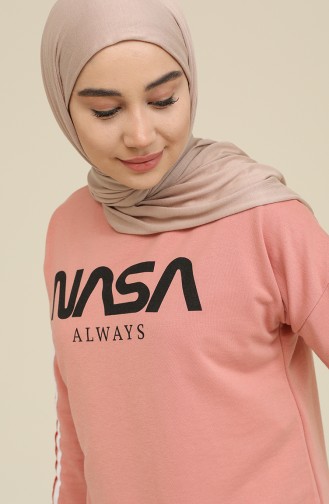 Dusty Rose Tracksuit 4141-02