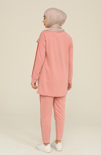 Dusty Rose Tracksuit 4141-02