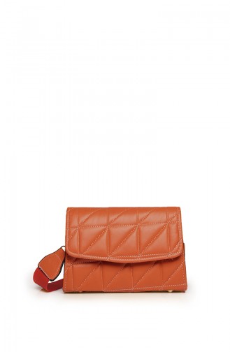 Orange Shoulder Bags 253Z-12