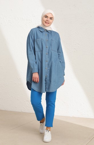 Saxon blue Broek 10202253PNT-03