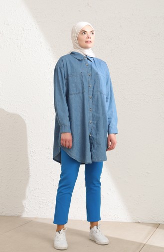 Saxon blue Broek 10202253PNT-03