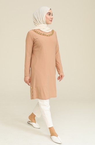 Beige Tunics 3734-02