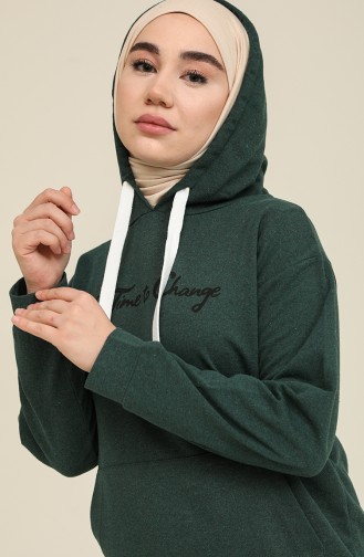 Emerald Green Sweatshirt 3328-09