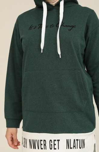 Emerald Green Sweatshirt 3328-09