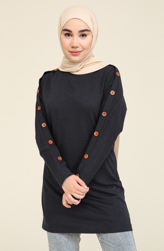 Navy Blue Tunics 2811-04