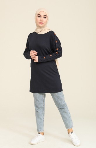 Navy Blue Tunics 2811-04