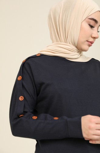 Navy Blue Tunics 2811-04