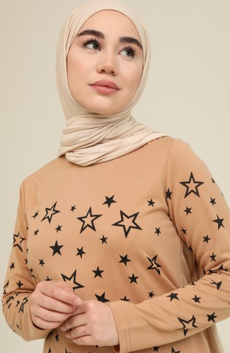 Beige Tuniek 8385-03