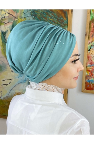 Turban Pret-a-Porter Vert eau 33NZL7052233-10