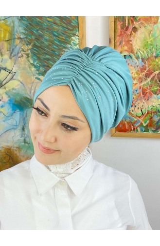 Turban Pret-a-Porter Vert eau 33NZL7052233-10