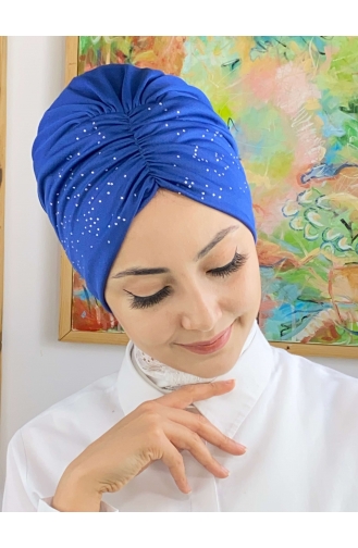 Saks-Blau Praktischer Turban 33NZL7052233-05