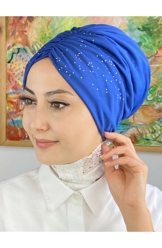 Saks-Blau Praktischer Turban 33NZL7052233-05