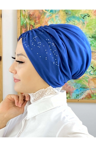 Saks-Blau Praktischer Turban 33NZL7052233-05