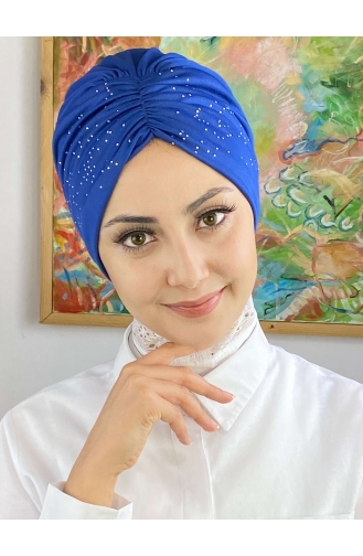 Saks-Blau Praktischer Turban 33NZL7052233-05