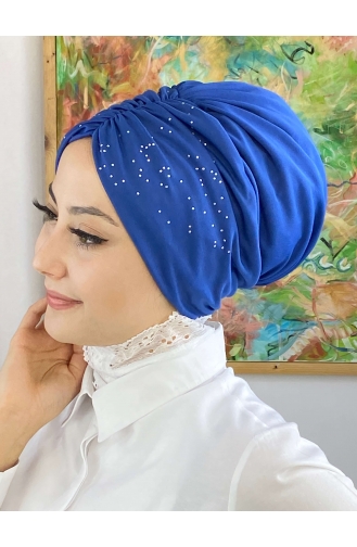 Saks-Blau Praktischer Turban 33NZL7052233-05