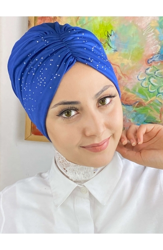 Saks-Blau Praktischer Turban 33NZL7052233-05