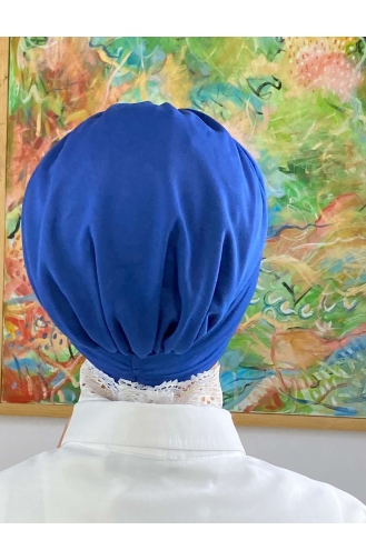 Saks-Blau Praktischer Turban 33NZL7052233-05