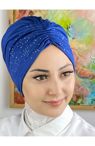 Saks-Blau Praktischer Turban 33NZL7052233-05