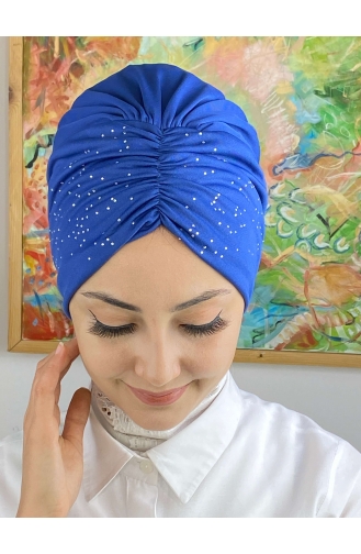 Saks-Blau Praktischer Turban 33NZL7052233-05