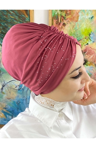 Dunkel-Rose Praktischer Turban 33NZL7052233-06