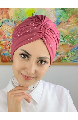 Dunkel-Rose Praktischer Turban 33NZL7052233-06