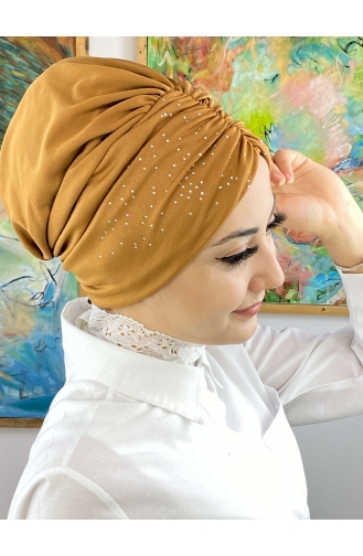 Mustard Ready to Wear Turban 33NZL7052233-07