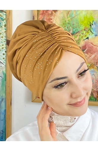 Mustard Ready to Wear Turban 33NZL7052233-07