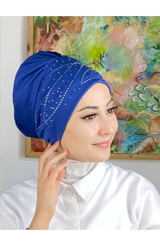 Firuze Model Taşlı Bone 113NZL70522113-02 Saks