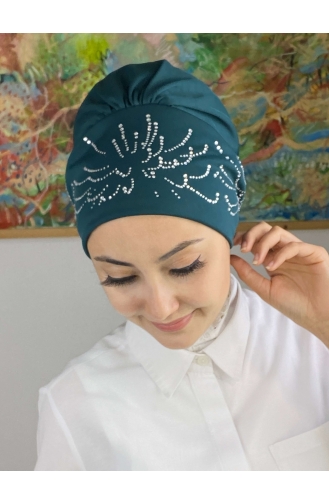 Dark Petrol Ready to Wear Turban 84NZL7052284-10