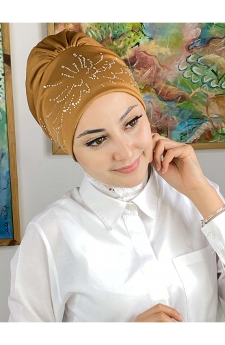 Mustard Ready to Wear Turban 84NZL7052284-03