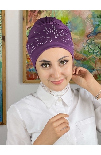 Turban Pret-a-Porter Pourpre clair 84NZL7052284-04