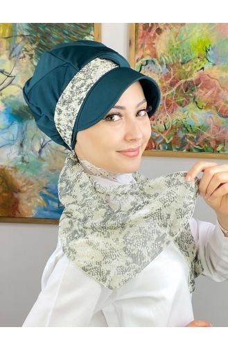 Turban Pret-a-Porter Pétrole 19NZL7052219-02