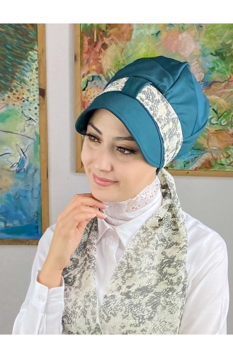 Turban Pret-a-Porter Pétrole 19NZL7052219-02