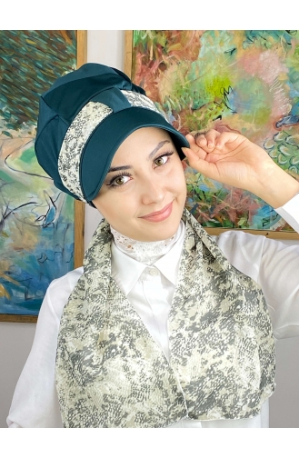 Turban Pret-a-Porter Pétrole 19NZL7052219-02