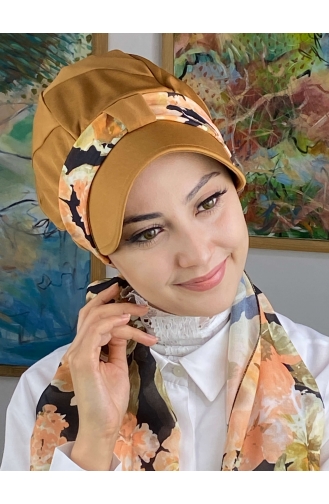 Mustard Ready to Wear Turban 27NZL7052227-01