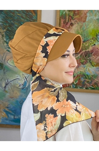 Mustard Ready to Wear Turban 27NZL7052227-01