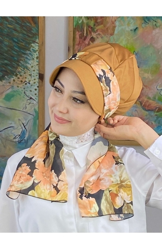 Mustard Ready to Wear Turban 27NZL7052227-01