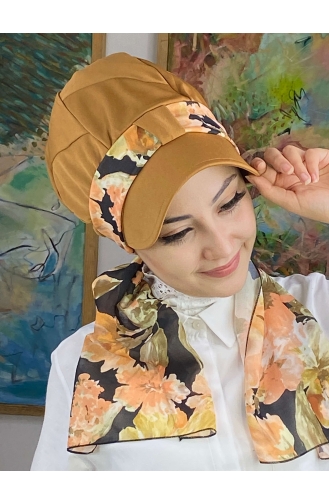 Mustard Ready to Wear Turban 27NZL7052227-01