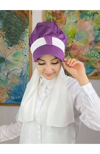 Turban Pret-a-Porter Pourpre moyen 29NZL7052229-01