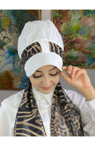 Brown Ready to Wear Turban 2NZL705222-05