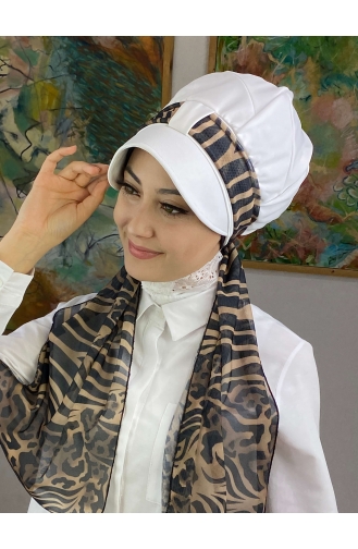 Brown Ready to Wear Turban 2NZL705222-05