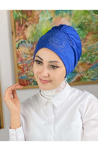 Saks-Blau Praktischer Turban 103NZL70522103-02