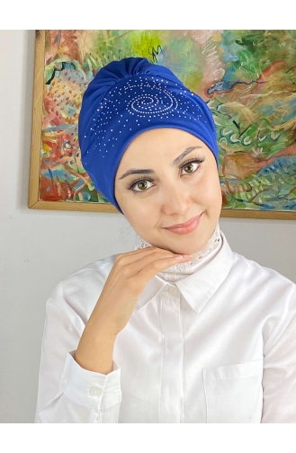 Saks-Blau Praktischer Turban 103NZL70522103-02