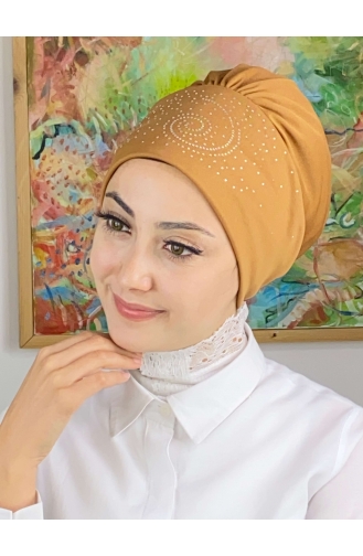 Mustard Ready to Wear Turban 103NZL70522103-04