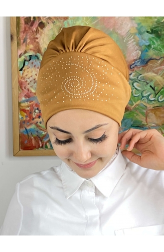 Mustard Ready to Wear Turban 103NZL70522103-04