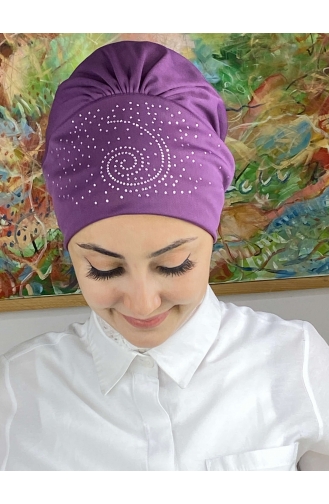 Light purple Ready to wear Turban 103NZL70522103-05