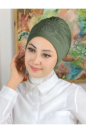Henna Green Ready to wear Turban 103NZL70522103-08