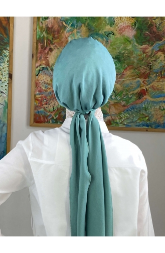 Sea Green Ready to Wear Turban 76NZL7052276-10