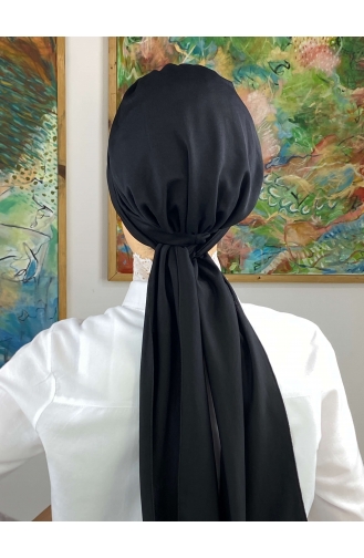 Hürrem Taşlı Tek Biritli Atkılı Bone 76NZL7052276-01 Siyah