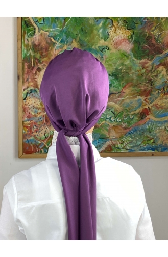 Hellviolett Praktischer Turban 76NZL7052276-02